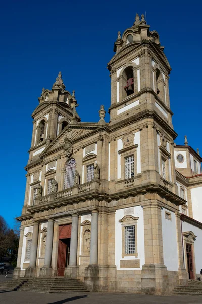 Braga Portugal Fevereiro 2023 Igreja Bom Jesus Monte Santuário — Fotografia de Stock