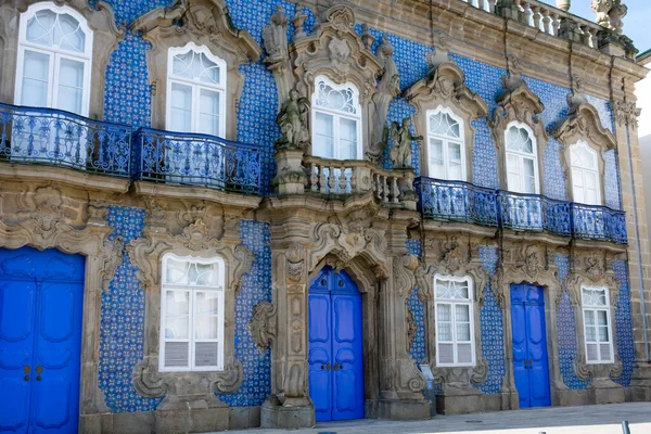 Braga Portugal Fevereiro 2023 Palácio Raio Uma Residência Barroca — Fotografia de Stock
