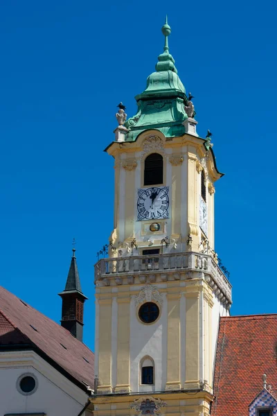 Stará Radniční Věž Bratislava Slovensko — Stock fotografie