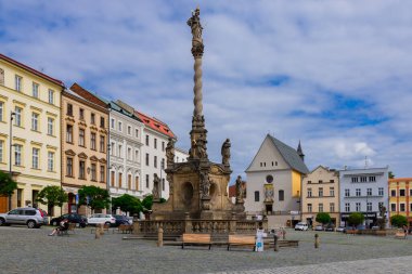Olomouc, Çek Cumhuriyeti. 24 Haziran 2024. Barok Marian Sütunu