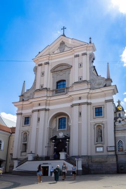 Vilnius, Litvanya. 28 Haziran 2024. Azize Theresa Kilisesi