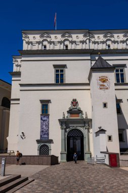 Vilnius, Litvanya. 27 Haziran 2024. Litvanya Büyük Dükleri Sarayı