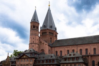 Mainz Katedrali ya da St. Martin Katedrali. Mainz, Almanya