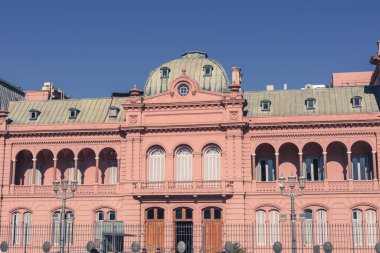 Buenos Aires, Arjantin. Ocak 04, 2025. Pembe Ev (Casa Rosada), Gobierno Evi olarak da anılır.