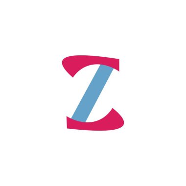 z harfi logo vektör tasarımı