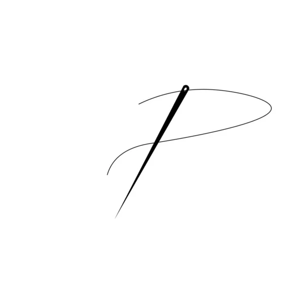Ğne Simgesi Logo Vektör Tasarımı — Stok Vektör