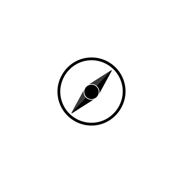 Kompass Symbol Logo Vektor Design — Stockvektor