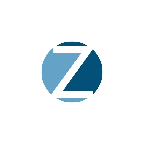 文字Zのロゴベクトルデザイン — ストックベクタ