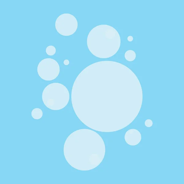 Bubble Pictogram Logo Vector Ontwerp — Stockvector