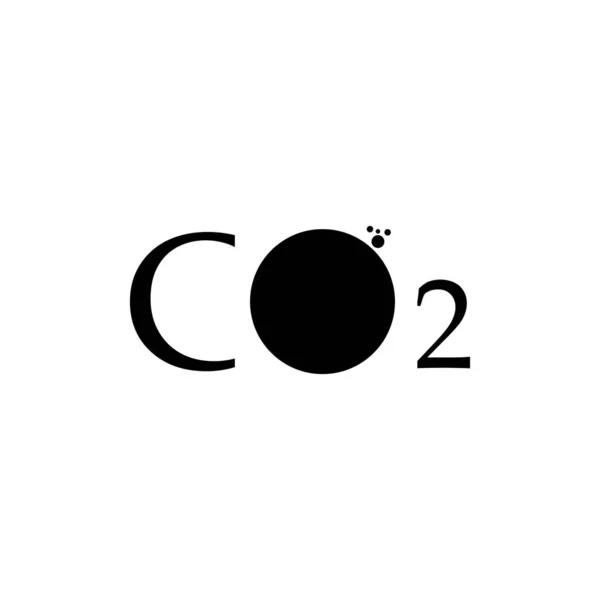 Co2アイコンロゴベクターデザイン — ストックベクタ