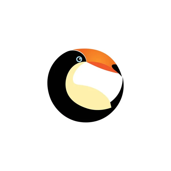 Свободный Вектор Изображения Логотипа Toucan — стоковый вектор