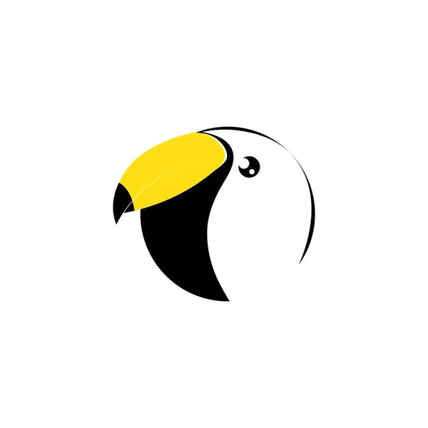Свободный Вектор Изображения Логотипа Toucan — стоковый вектор