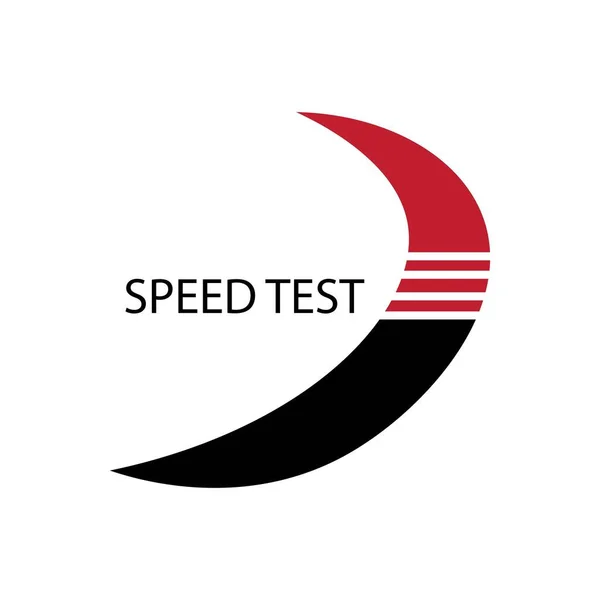 Faster Speed Illustration Vector Design — Stock Vector