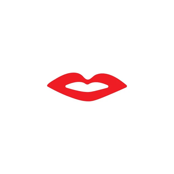Sexy Lips Illustration Logo Vector — Stock Vector