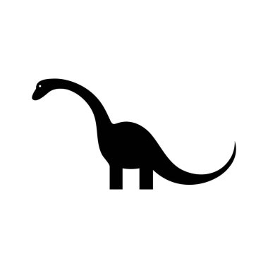 Dinozor logo resmi serbest vektörü