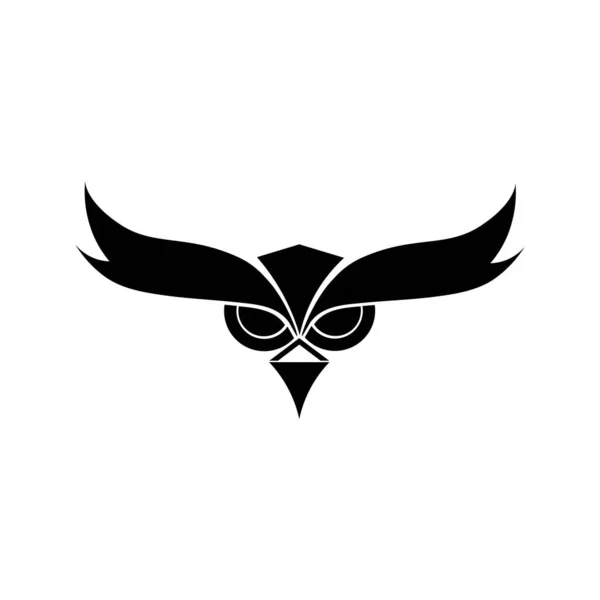 Baykuş simgesi logo resmi serbest vektörü