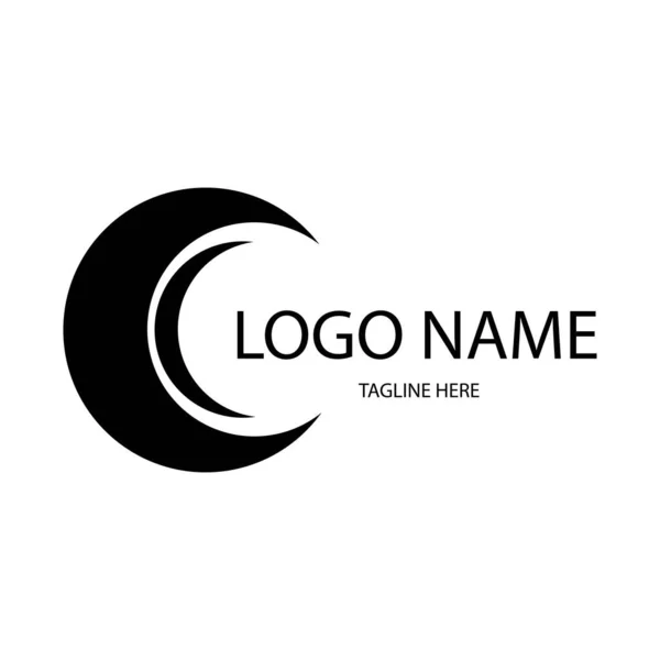 Pneu Noir Illustration Logo Vecteur — Image vectorielle