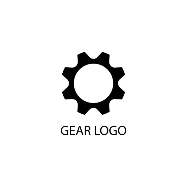 Icono Engranaje Vector Logo — Archivo Imágenes Vectoriales