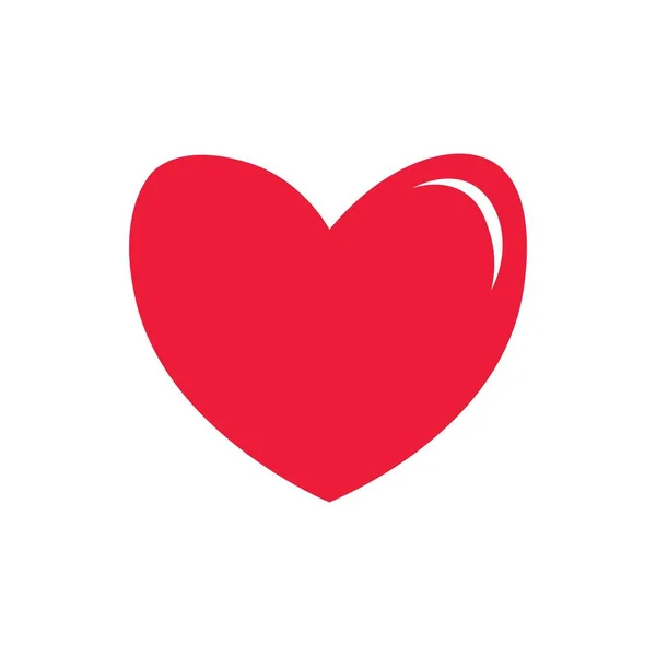Amor Icono Logo Vector — Vector de stock