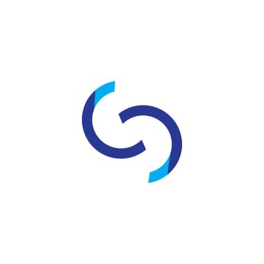 zincir simgesi logo vektörü