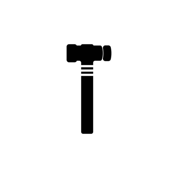 Молоток Значок Логотип Векторний Дизайн — стоковий вектор