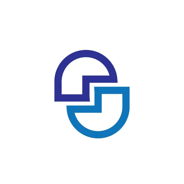 Chaîne Icône Logo Vecteur — Image vectorielle
