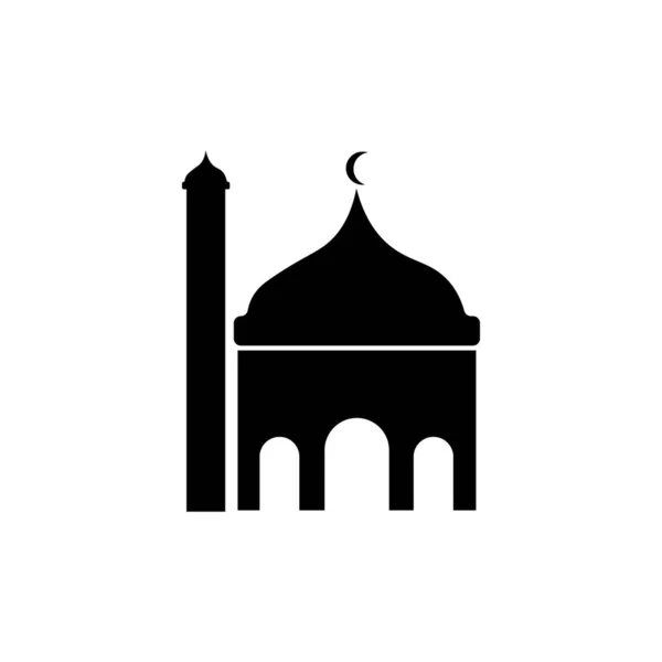 Mosque Icon Logo Vector — Stock Vector