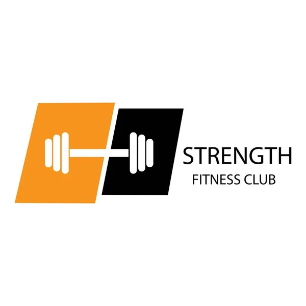 fitness simgesi logo vektör tasarımı
