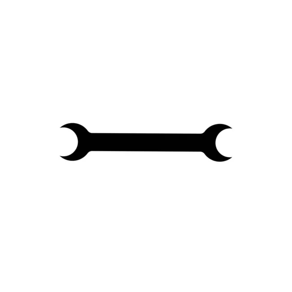 Wrench Icon Logo Vector — Stock Vector