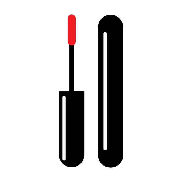 Ilustração Batom Logotipo Vetor — Vetor de Stock