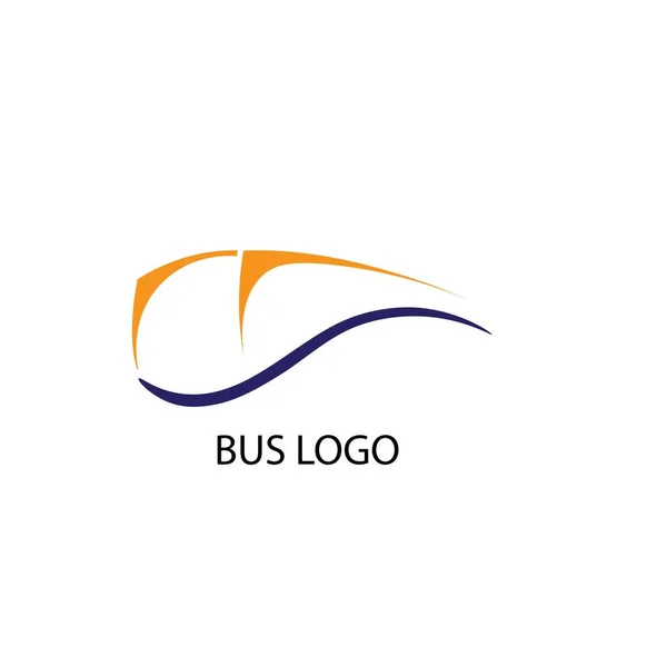Bus Symbol Logo Vektor Design — Stockvektor