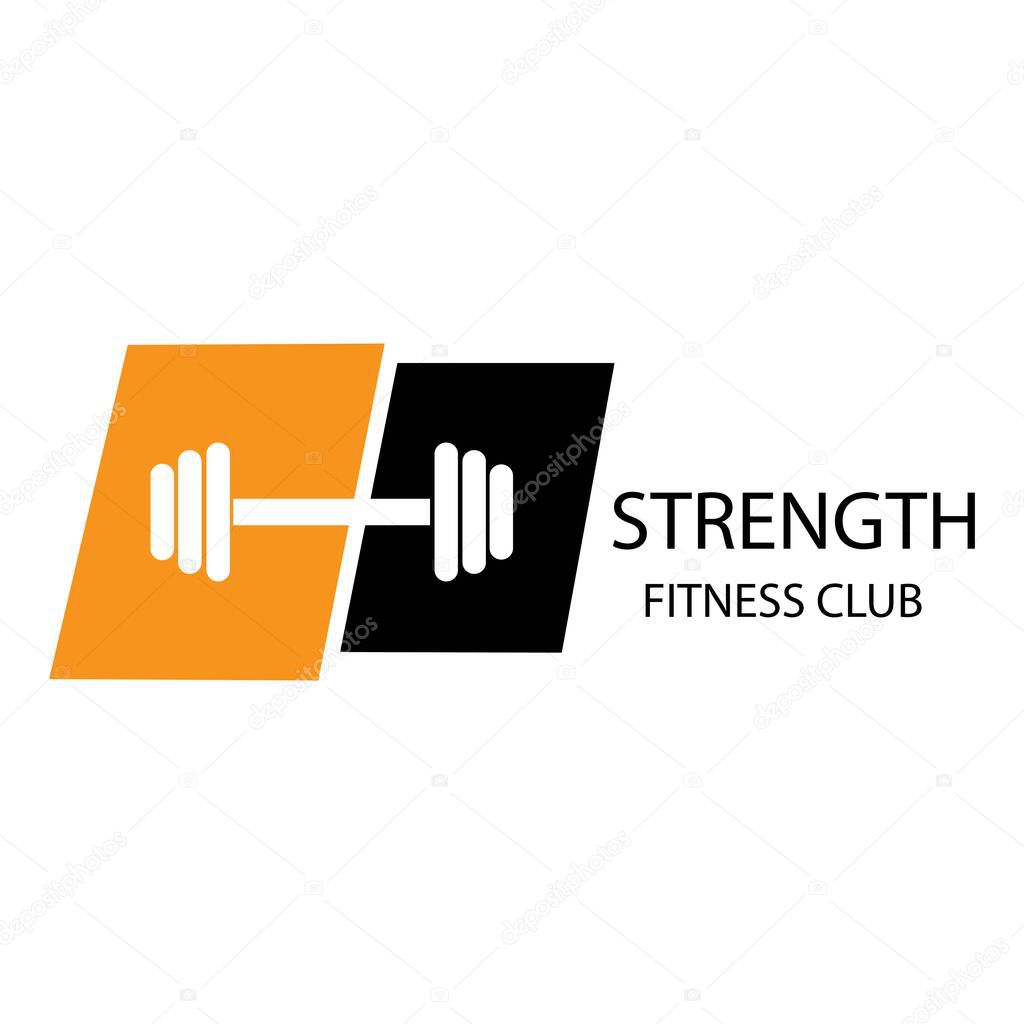 Fitness icon logo vector design