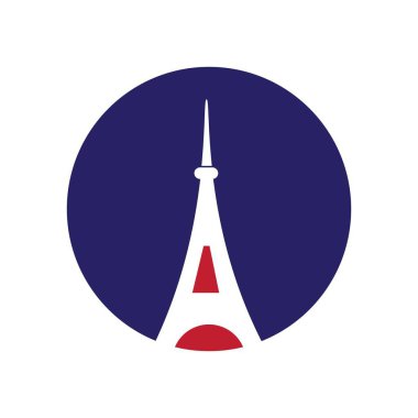 Paris simge logo vektörü