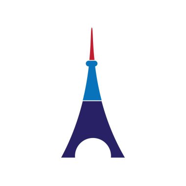 Paris simge logo vektörü