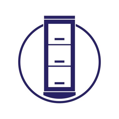 dolap simgesi logo vektörü