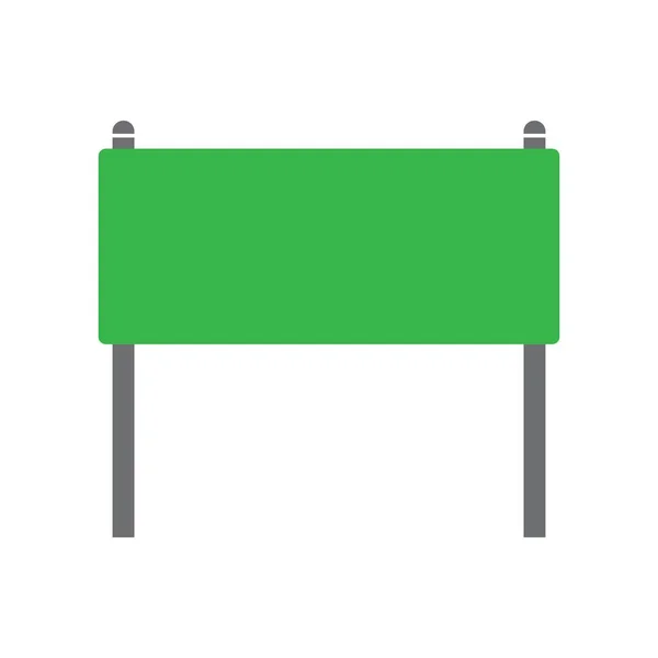 Verkeersbord Pictogram Logo Vector — Stockvector
