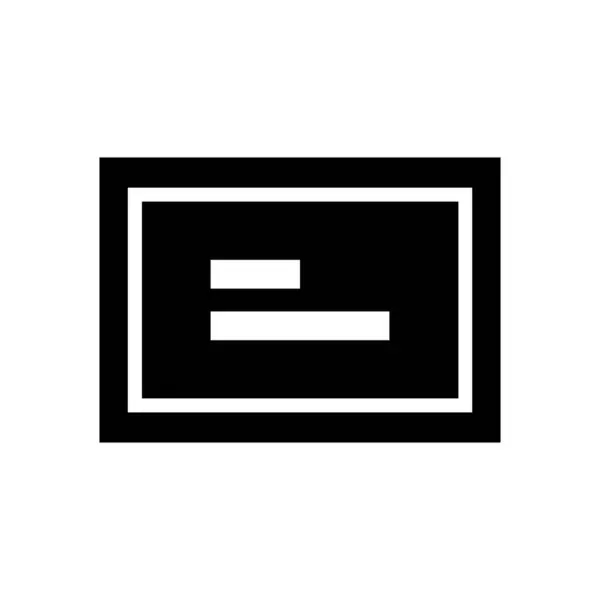 Вектор Логотипа Неравенства — стоковый вектор