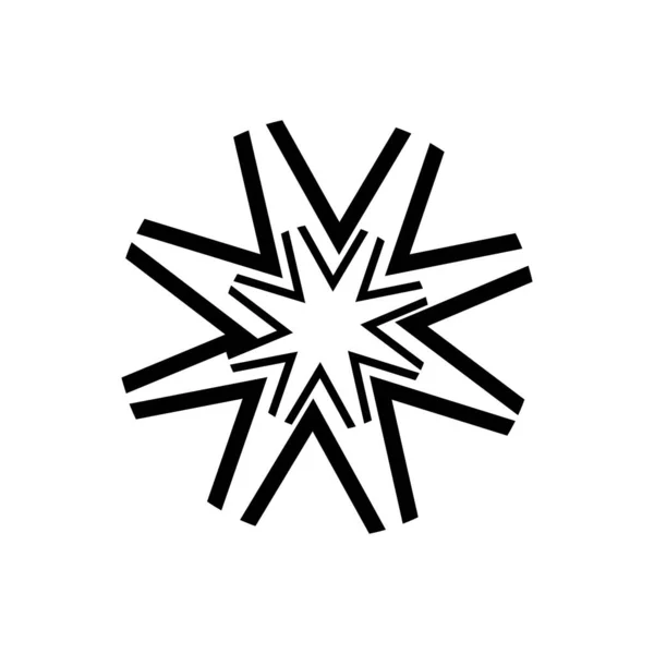 Вектор Логотипа Черной Воронки — стоковый вектор