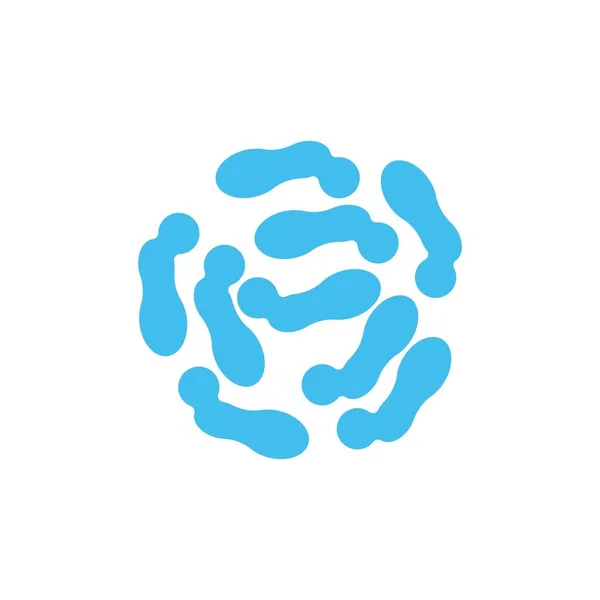 probiyotik illüstrasyon logo vektör tasarımı