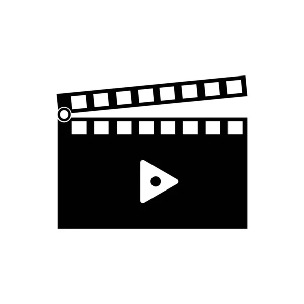 Film Film Illustrazione Logo Vettoriale — Vettoriale Stock