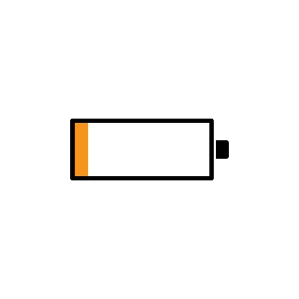 Batterie Illustration Symbol Logo Vektor — Stockvektor