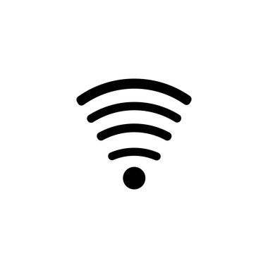 ücretsiz wifi illüstrasyon logo vektörü