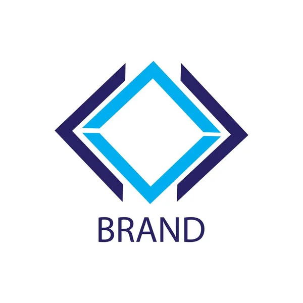 Vettore Iniziale Del Logo Illustrazione Della Tecnologia Cubo — Vettoriale Stock