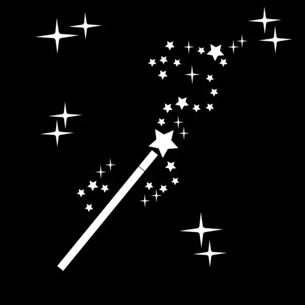 wand Magic Illustration logo vektörü