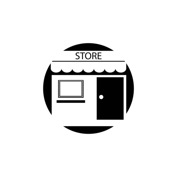 Store Illustration Logo Vector Design — Stock Vector