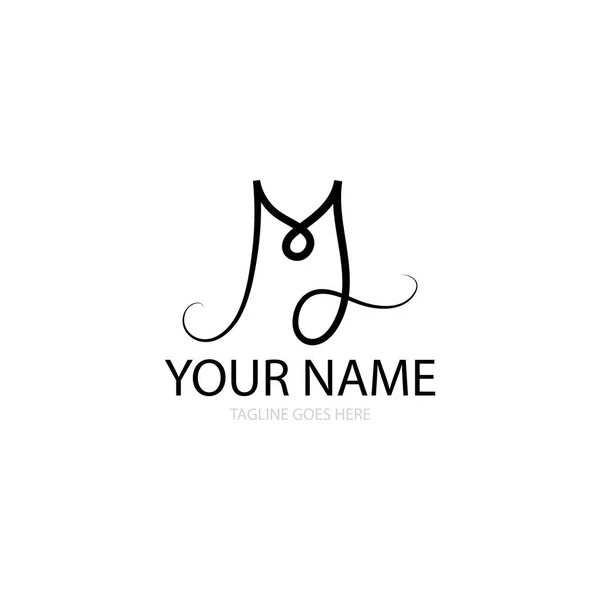 Carta Ícone Logotipo Vetor —  Vetores de Stock
