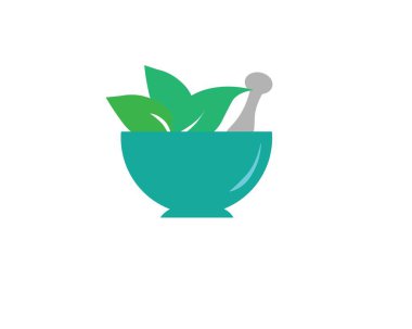 Eczane, doğal simge logosu serbest vektör