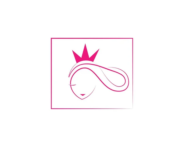 Краса Жінки Стиль Логотип Вектор — стоковий вектор