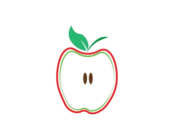 Φορέας Λογότυπου Εικονιδίου Apple — Διανυσματικό Αρχείο