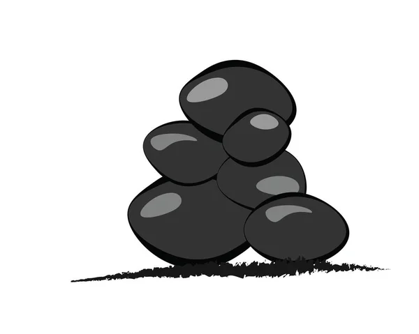 Stone Εικονίδιο Λογότυπο Ελεύθερο Διάνυσμα — Διανυσματικό Αρχείο
